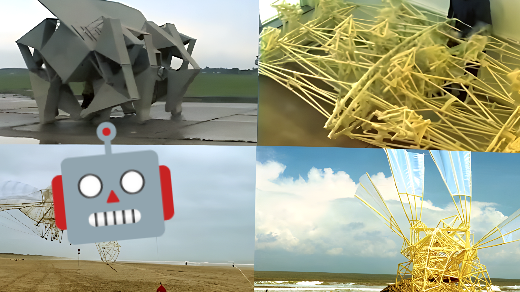 "Strandbeest", le creature virtuali che evolvono grazie al vento: scopri la loro potenza nascosta!